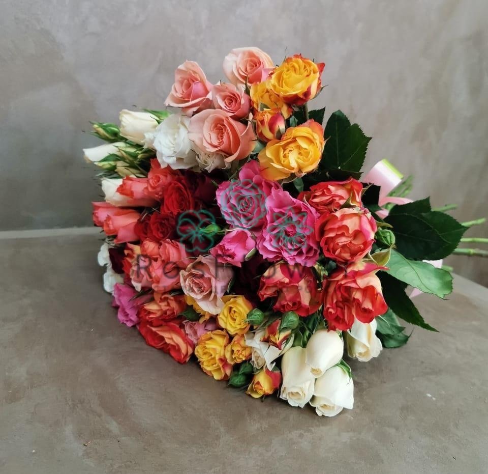 Букет цветов из: Розы в Сергиевский