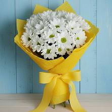 Букет цветов из:  Хризантемы #REPLACE_PRED# Сергиевский