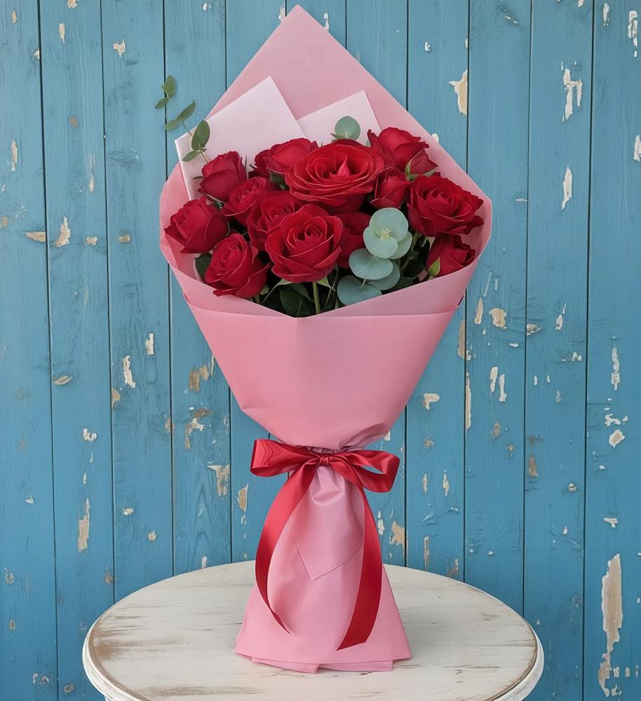 Букет цветов из: Розы в Сергиевский