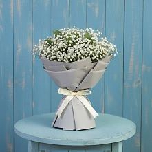 Букет цветов из:  Гипсофила в Сергиевский