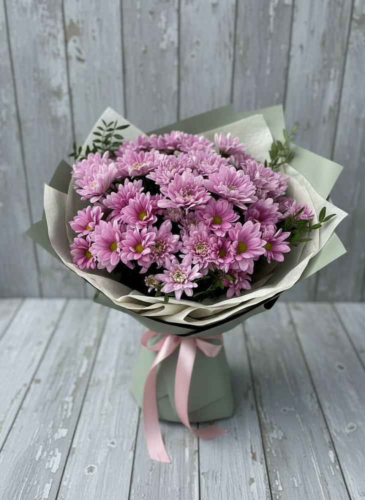 Букет цветов из: Хризантемы в Сергиевский
