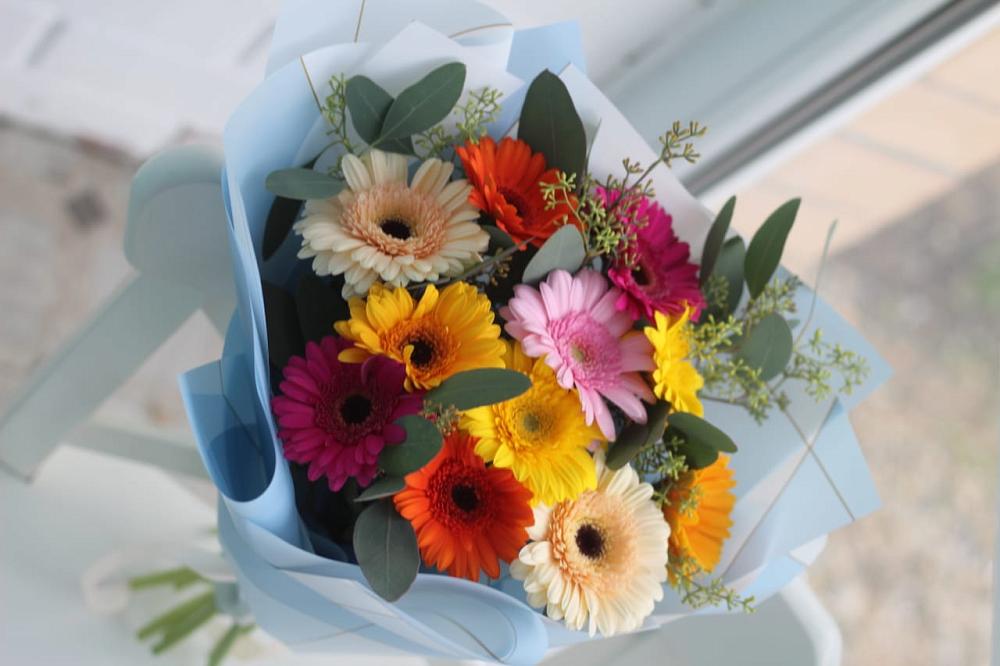 Букет цветов из: Герберы в Сергиевский