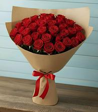 Букет Красные розы Милано в Сергиевский