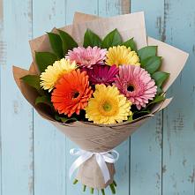 Букет цветов из:  Герберы #REPLACE_PRED# Сергиевский
