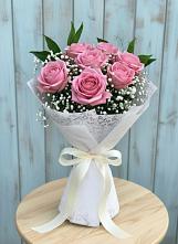 Букет цветов из:  Розы в Сергиевский