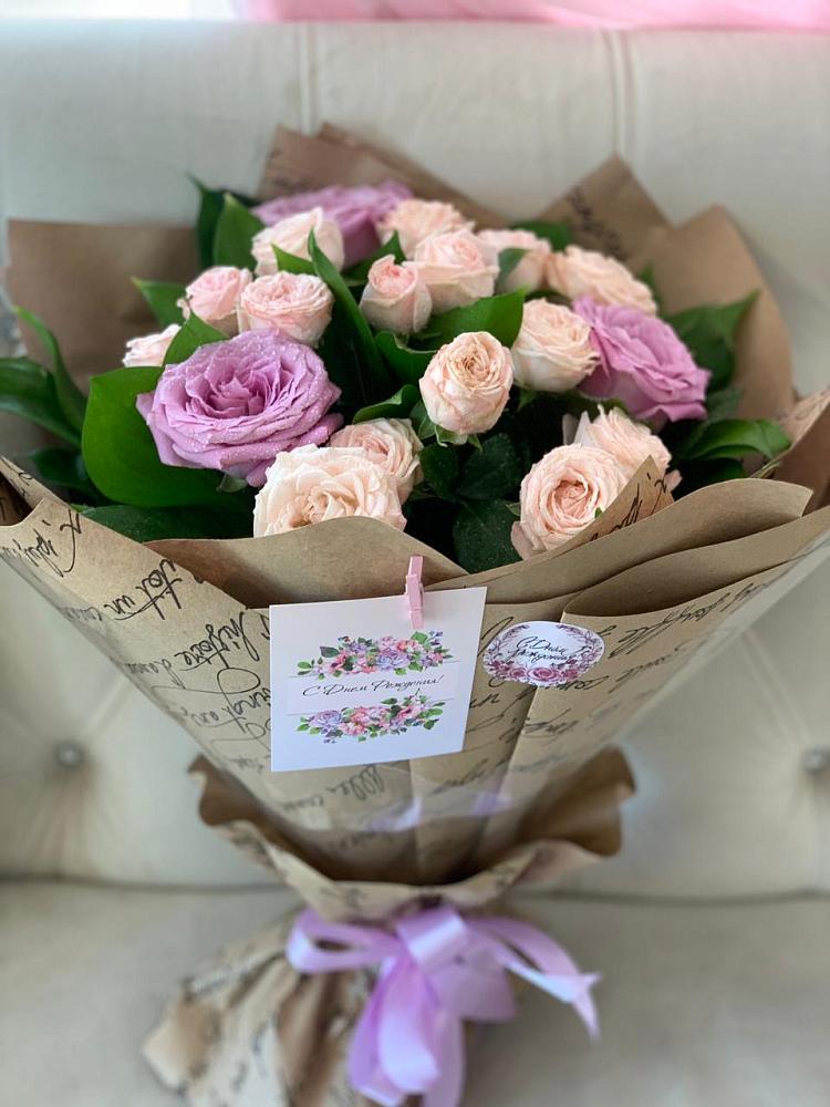 Букет цветов из: Розы в Сергиевский