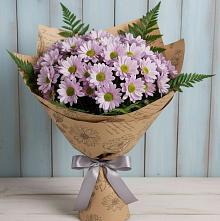 Букет цветов из:  Хризантемы в Сергиевский