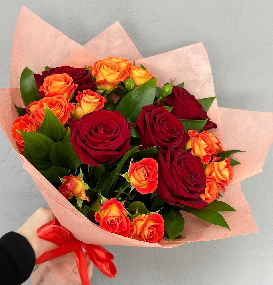 Букет Любовь и восторг в Сергиевский