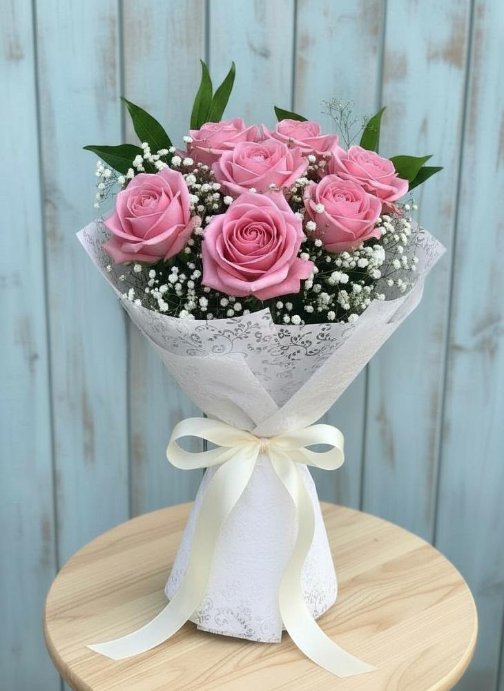 Букет цветов из: Розы в Сергиевский