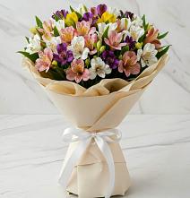 Букет цветов из:  Альстромерии #REPLACE_PRED# Сергиевский