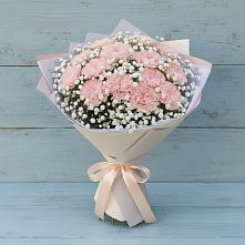 Букет цветов из:  Гвоздики в Сергиевский