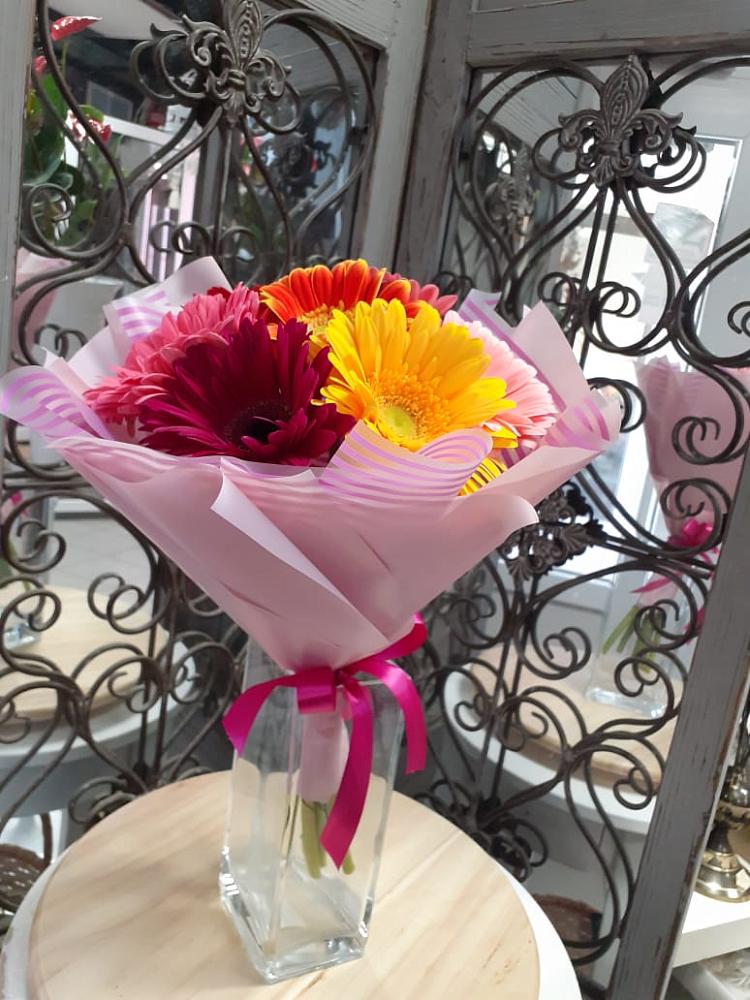 Букет цветов из: Герберы в Сергиевский