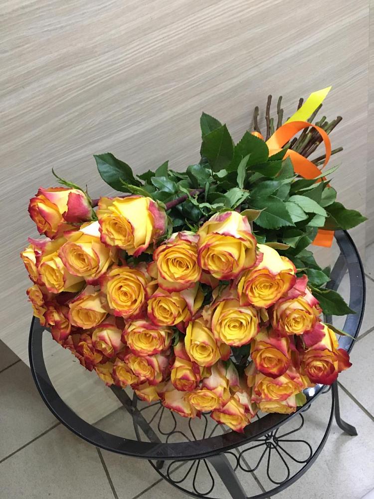 Букет Желтые розы в Сергиевский