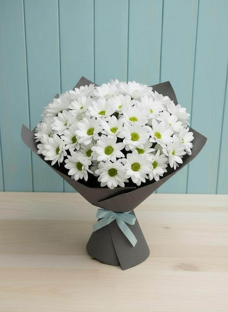 Букет цветов из: Хризантемы в Сергиевский