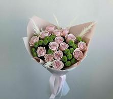 Букет цветов из:  Розы и Хризантемы в Сергиевский