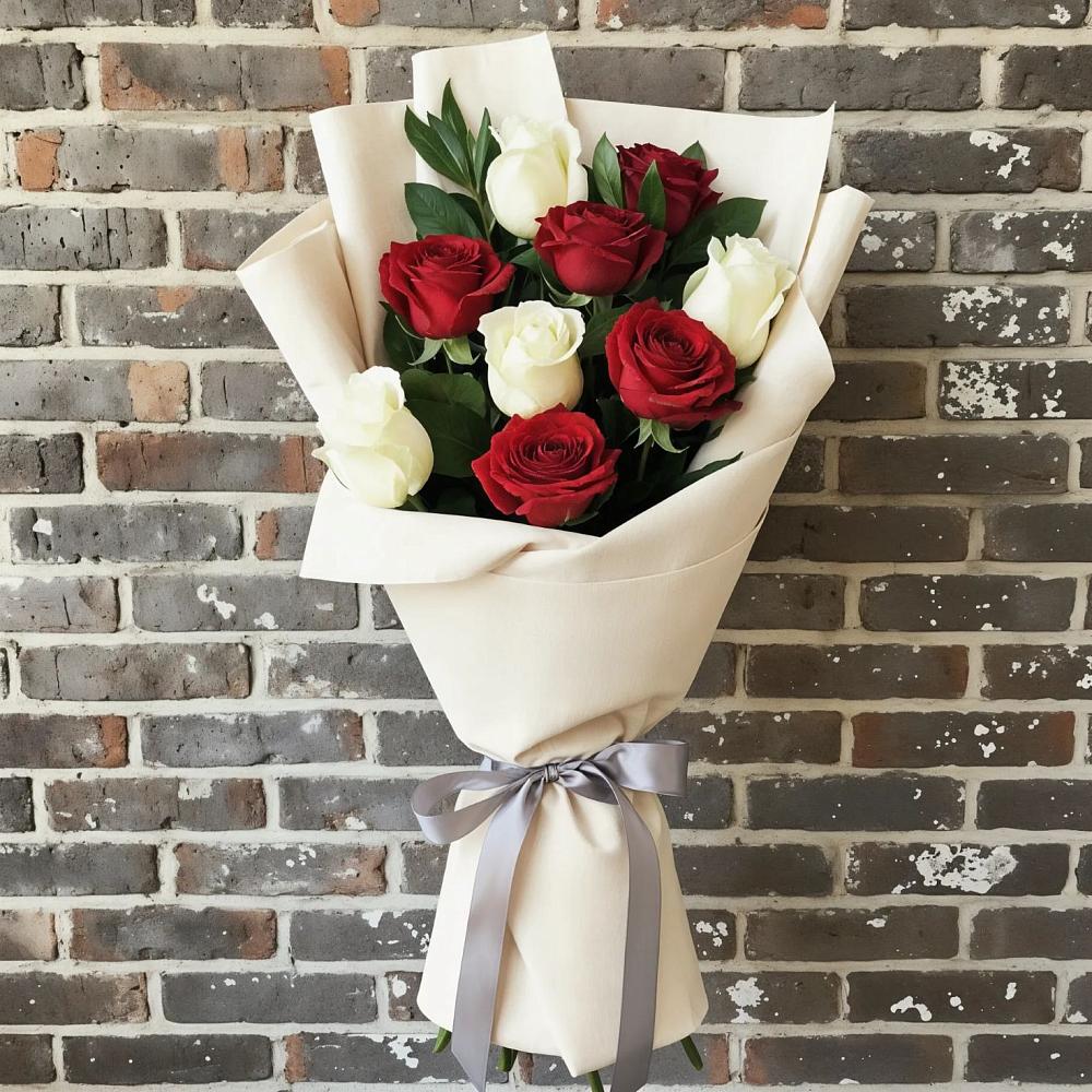 Букет цветов из: Розы в Сергиевский