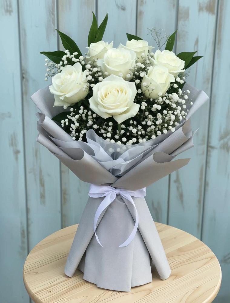 Букет цветов из: Розы в Сергиевский