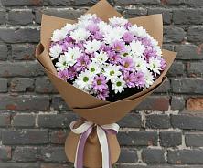 Букет цветов из:  Хризантемы в Сергиевский