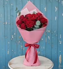 Букет цветов из:  Розы в Сергиевский