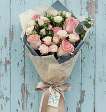 Букет цветов из:  Розы в Сергиевский