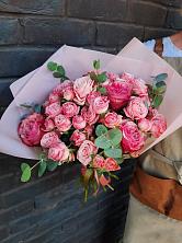 Букет цветов из:  Розы в Сергиевский
