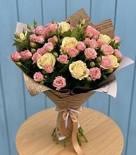 Букет цветов из:  Розы в Сергиевский