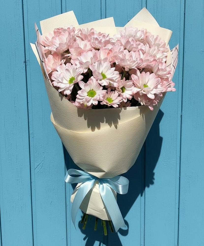 Букет цветов из: Хризантемы в Сергиевский