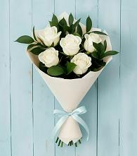 Букет цветов из:  Розы в Сергиевский