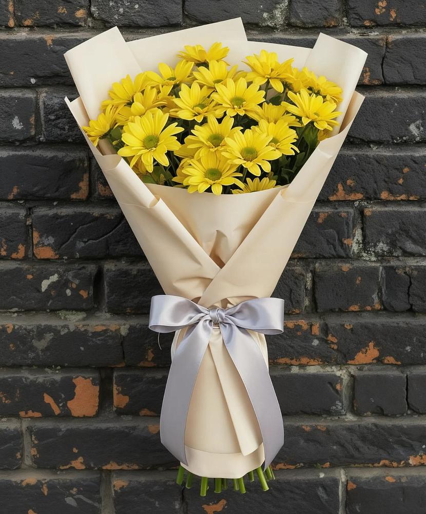 Букет цветов из: Хризантемы в Сергиевский