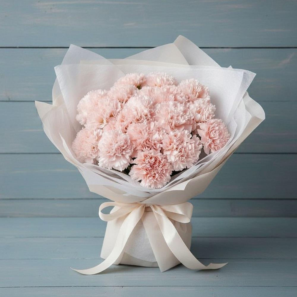 Букет цветов из: Гвоздики в Сергиевский