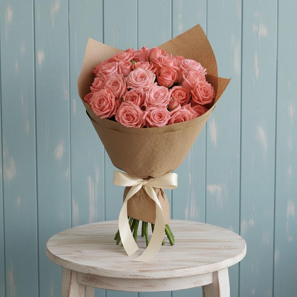 Букет цветов из: Розы в Сергиевский