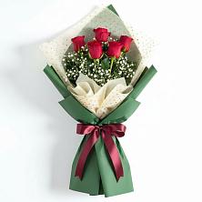 Букет цветов из:  Розы в Сергиевский