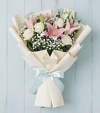 Букет цветов из:  Лилии в Сергиевский