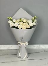 Букет цветов из:  Розы и Лизиантусы в Сергиевский